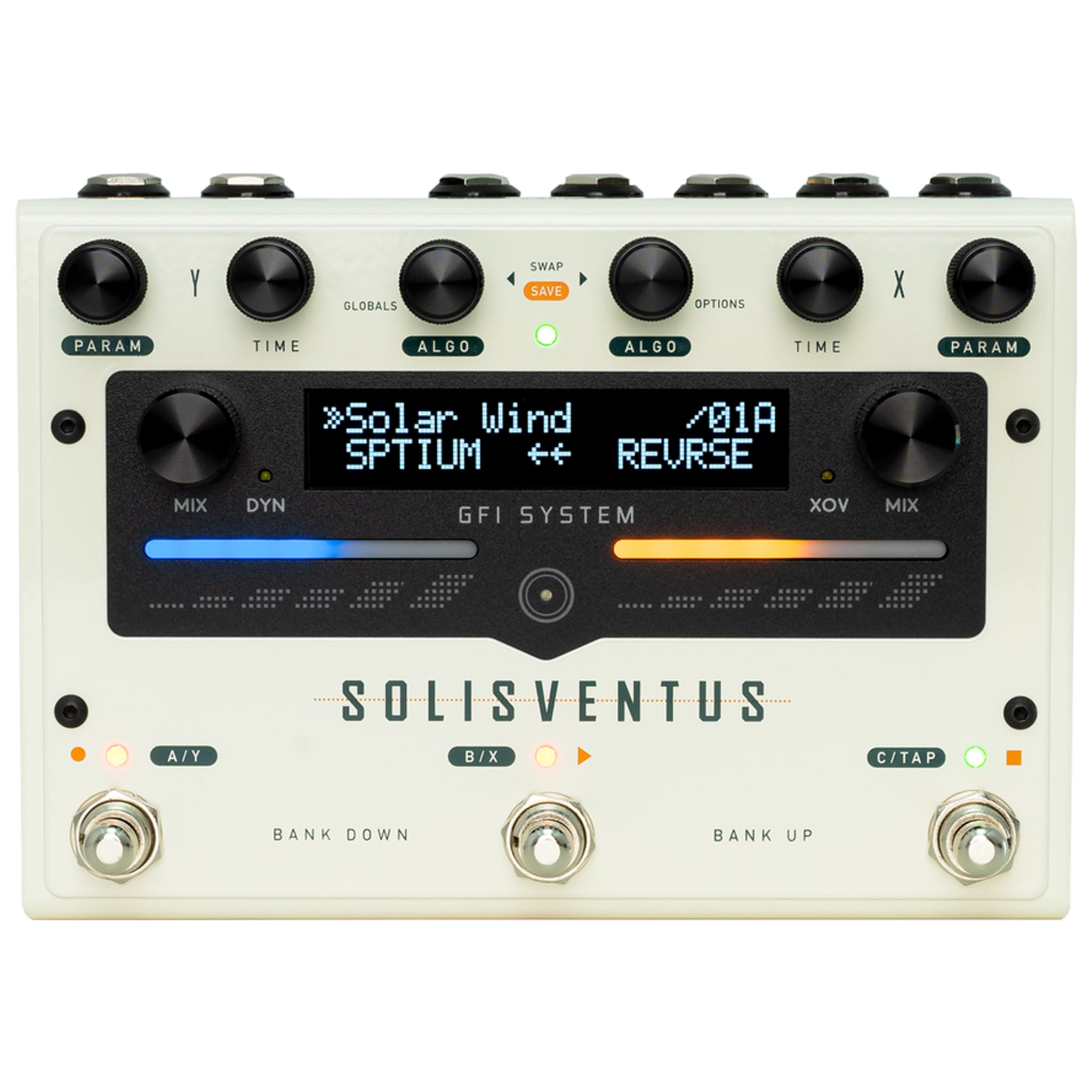 ギター GFI System SOLIS VENTUS Delay and Reverb Gfi System Solis Ventus - Delay and reverb Pedal