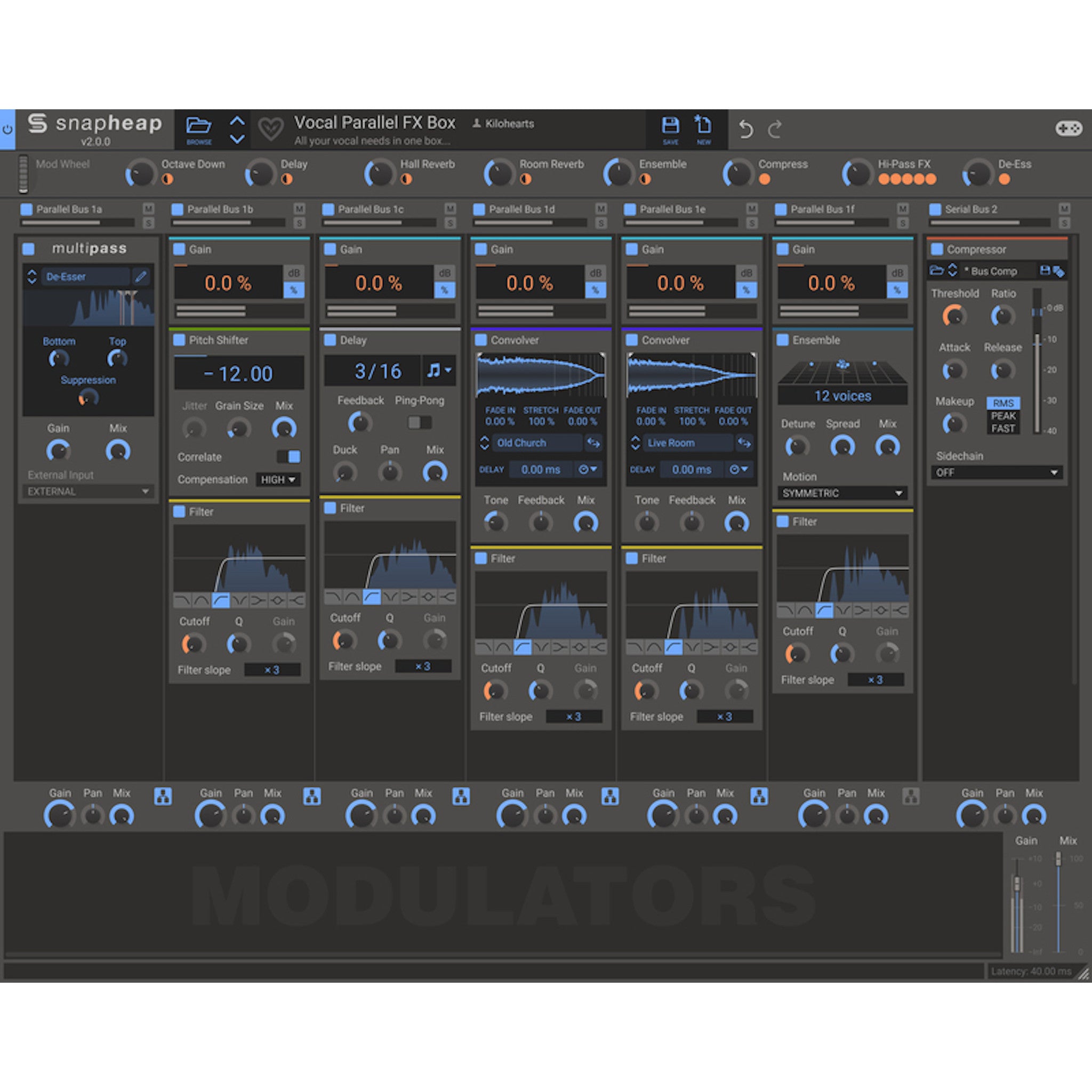 DTM・DAW Kilohearts Ultimate Download KiloHearts Toolbox Ultimate for MacOSX DTM・DAW