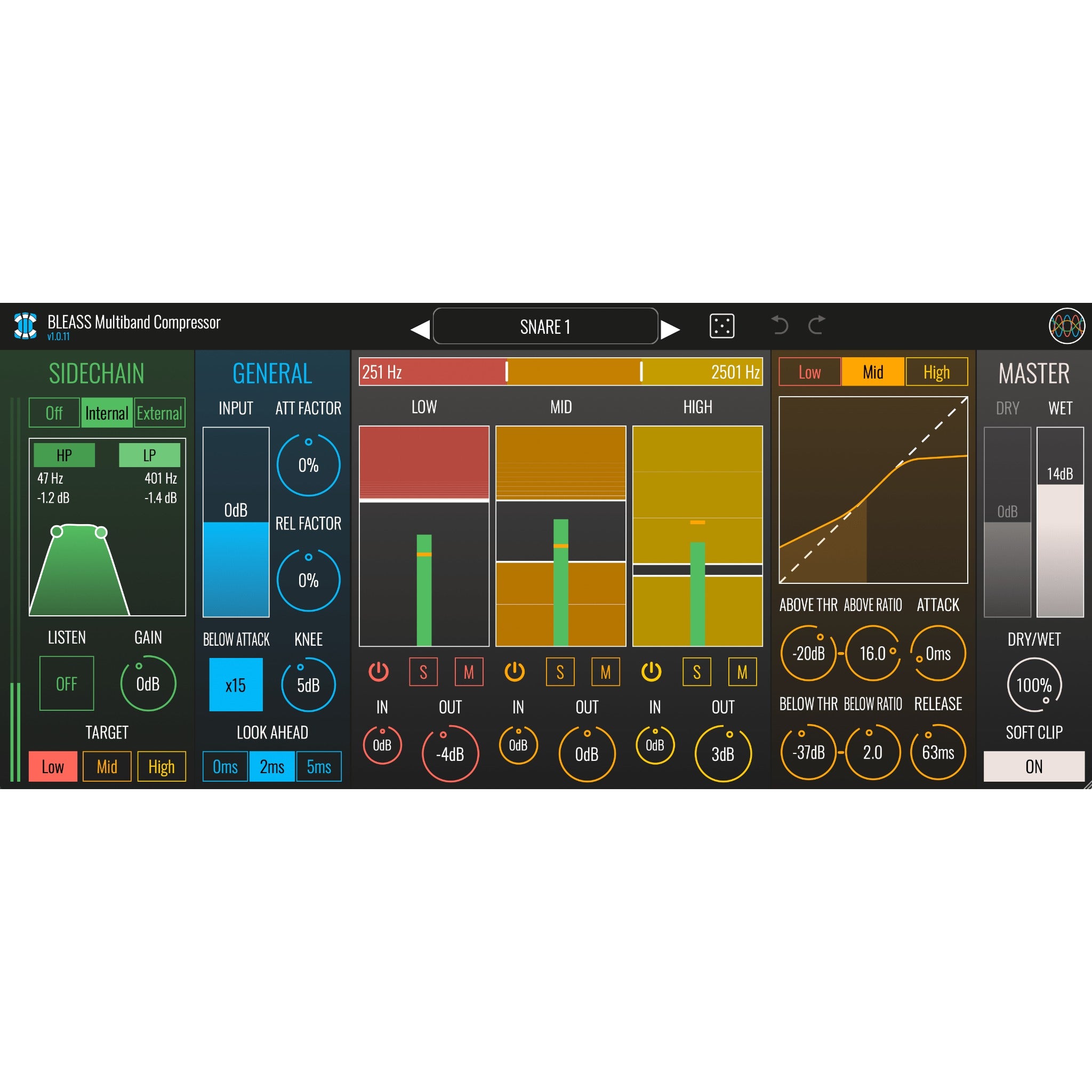 BLEASS Multiband Compressor