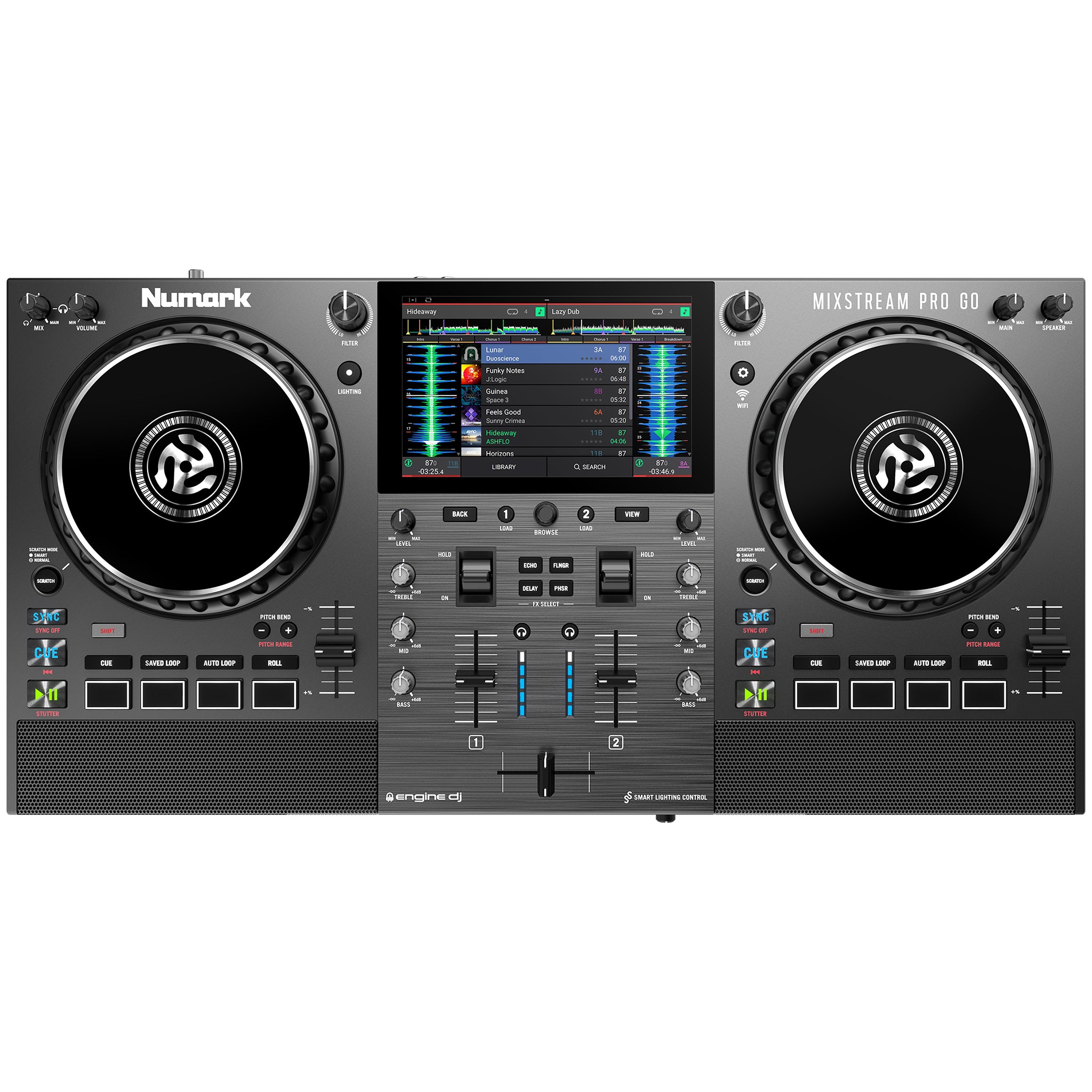 Numark Mixstream Pro Go Standalone Streaming Dj Controller