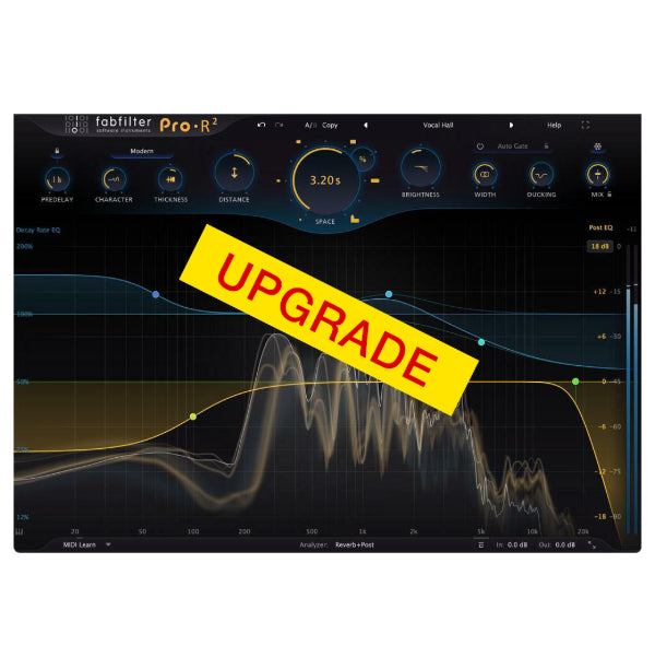 Mise à niveau de FabFilter Pro-R 2