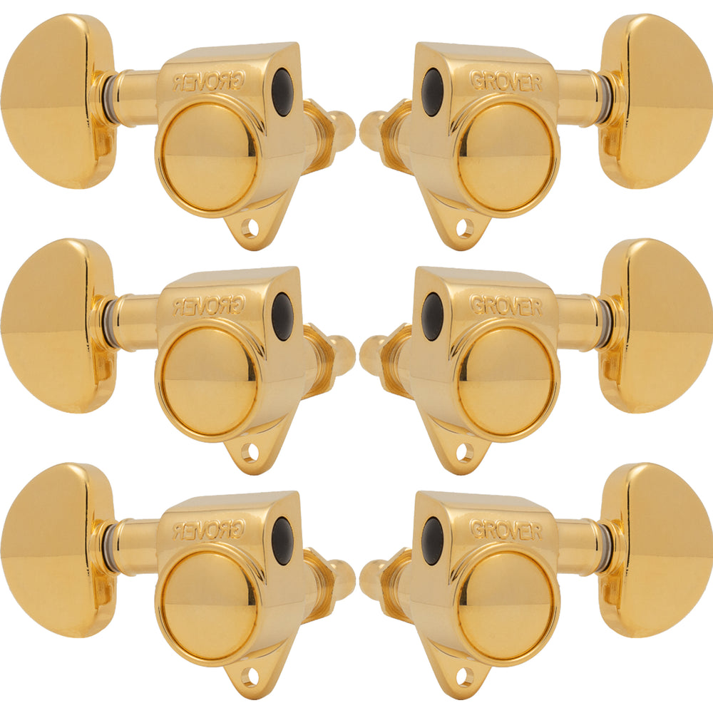 Grover Roto 18.1 Gear Ratio Gold 3BY3 (Pack of 6)