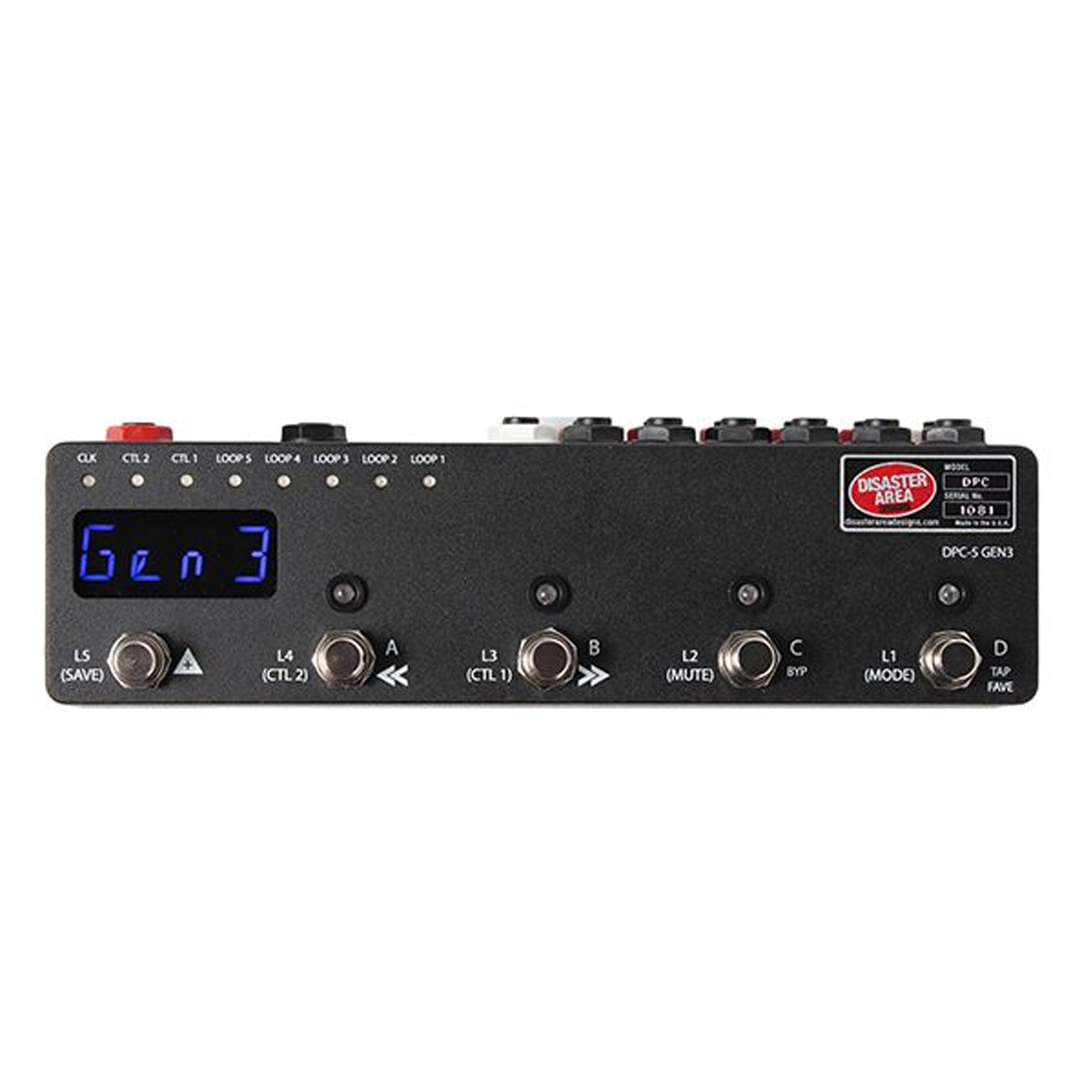 ギター Disaster Area Designs DPC5 gen3 disaster-area-dpc-5-gen3-black