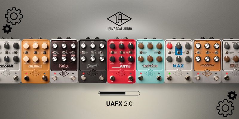 Universal Audio UAFX 2.0 Firmware Update — Huge New Features for Pedal Lovers