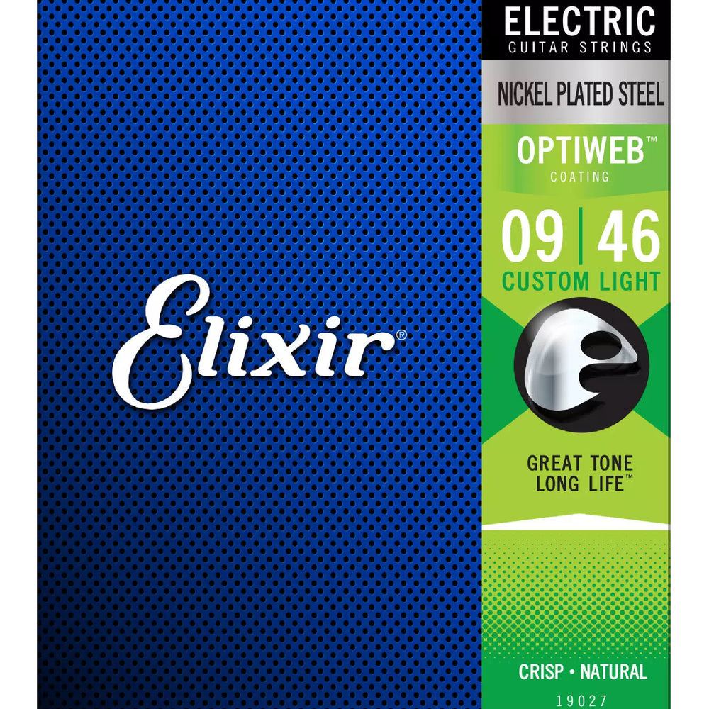 Elixir Elec Nickel POLYWEB Custom Light 009-046