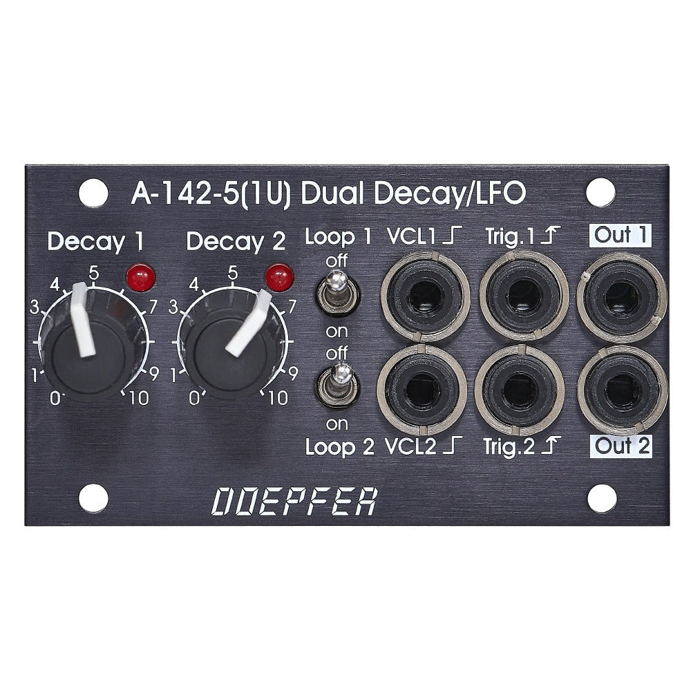 Doepfer A-142-5v - 1U Dual Decay/LFO Vintage
