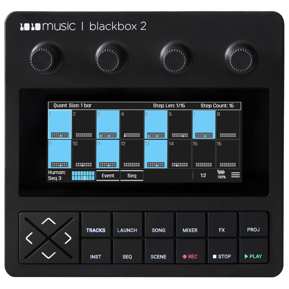 1010Music Blackbox 2 - Studio d'échantillonnage compact