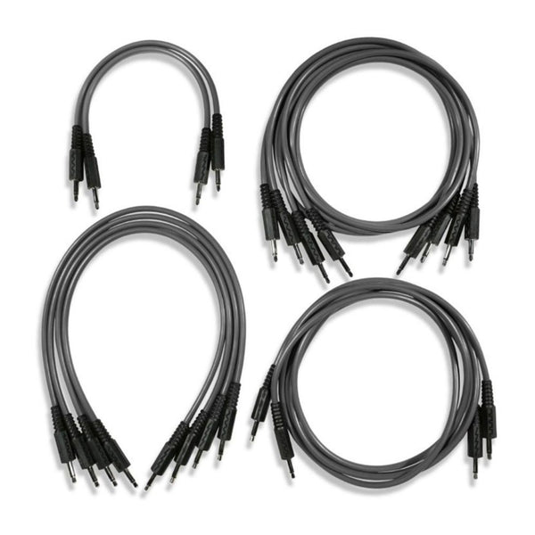 Boredbrain Essential 12-Pack Cables - Dark Graphite