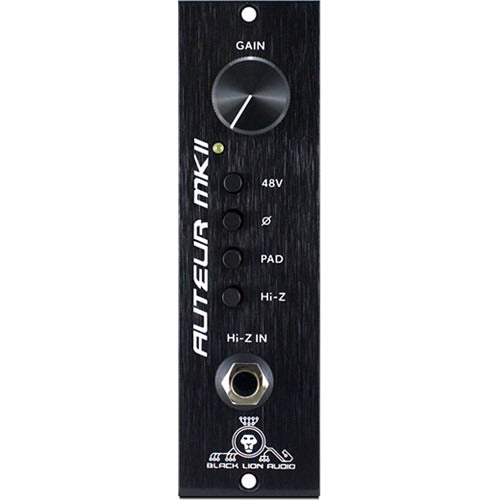Black Lion Audio Auteur MKII 500 500 Series Mic Preamp