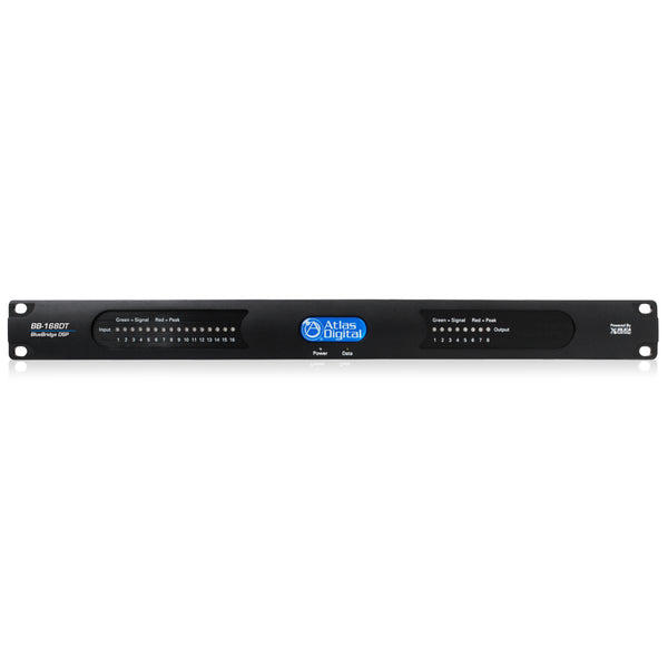 AtlasIED BB-168DT Bluebridge 16X8 Dsp Audio Processor Dante