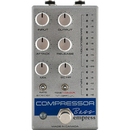 Empress Effects Bass Compressor Pedal Silver