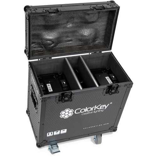 ColorKey Flight Case for 2x Creator BX7 Wash Moving Head