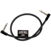 Ernie Ball 6441EB Flex Patch Cable 18in - Black