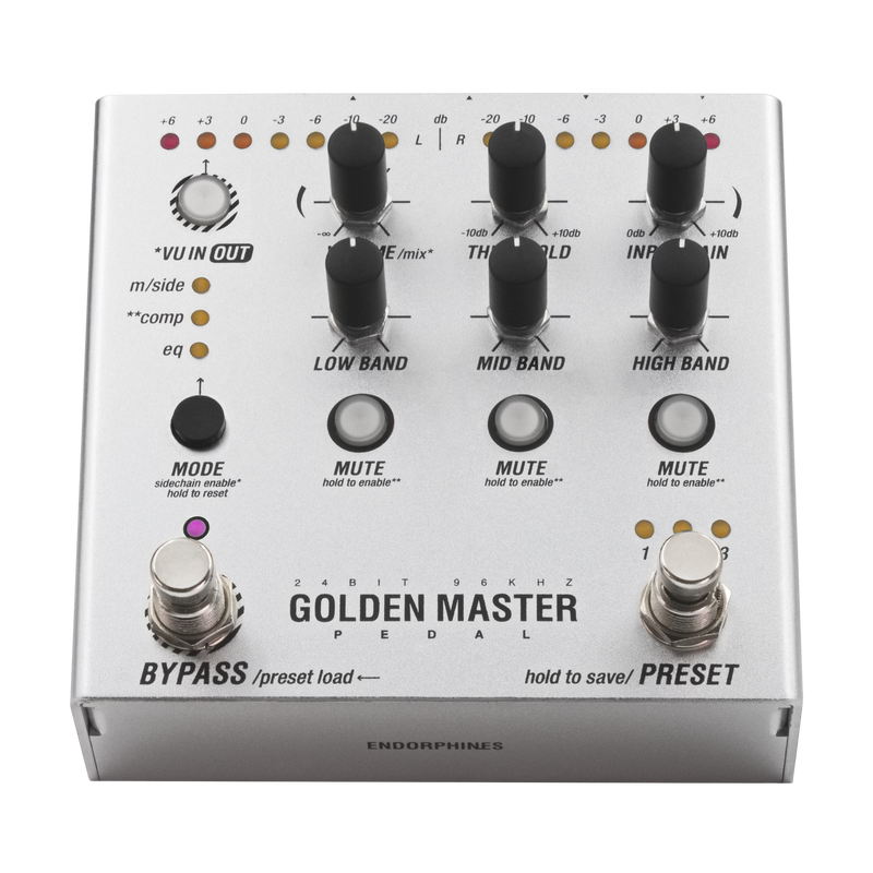 Endorphin.es Golden Master Pedal Multi Effects Processor