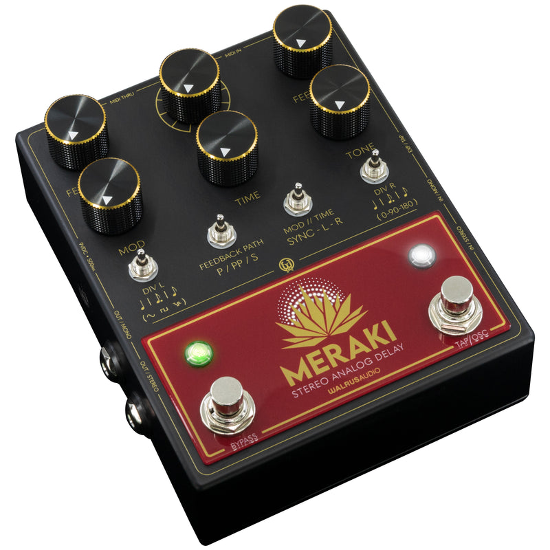 Walrus Audio Meraki Analog Stereo Delay Pedal