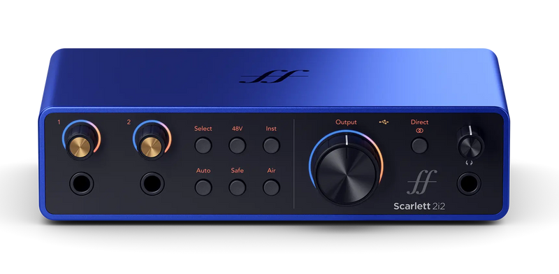 Focusrite Scarlett 2i2 AE 4th Gen Special Edition ISA-Blue