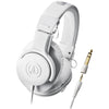 Audio Technica ATH-M20XWH Closed-Back Monitor Headphones Wht