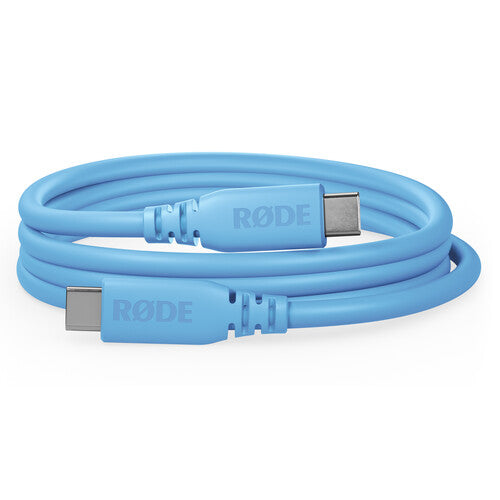 Rode SC27-B 2m SuperSpeed USB-C to USB-C Cable (Blue)