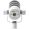 Rode Podmic Dynamic Podcasting Microphone White