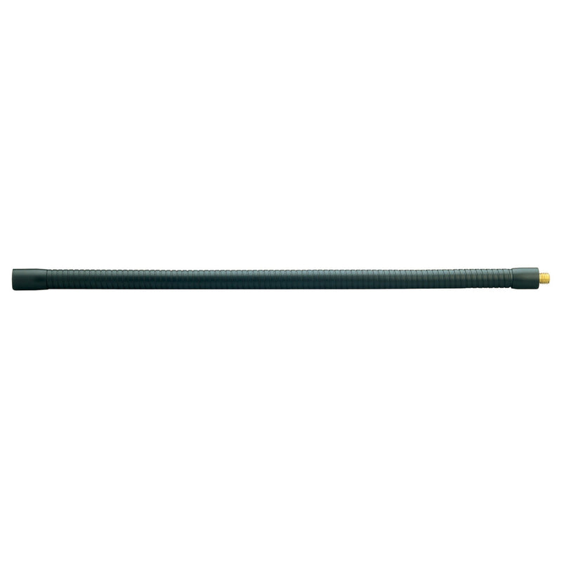 K&M 223-Black 400 x 15mm Gooseneck 5/8in Male-Female Thread