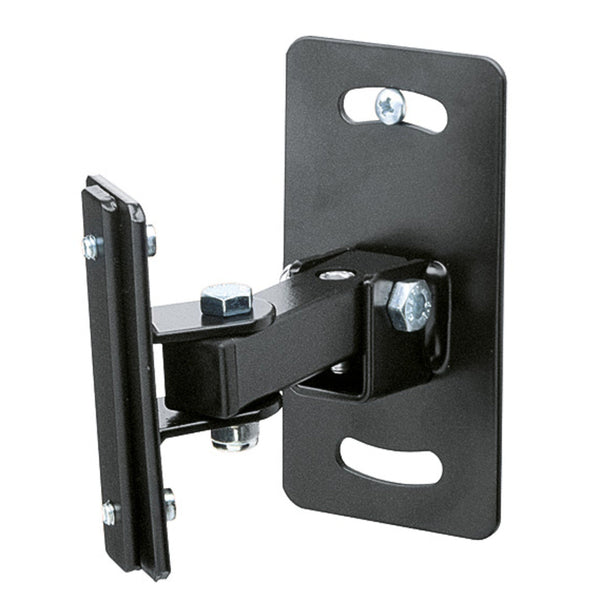 K&M 24180-Black Speaker Wall Bracket 15 Degree Tilt 10KG