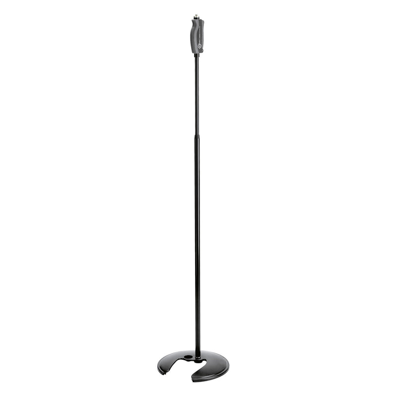 K&M 26075-BLACK STACKABLE MIC STAND ONE-HAND