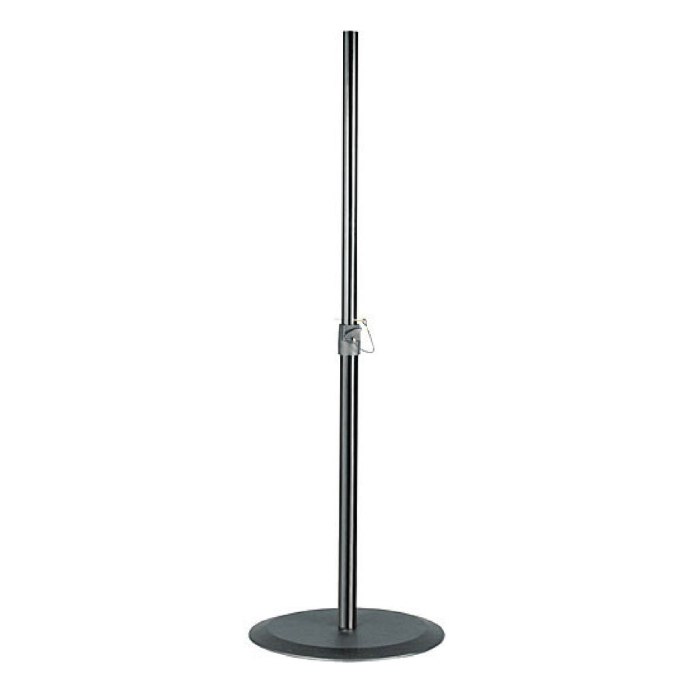 K&M 26750 Speaker Stand with Round Base - Black