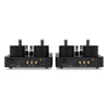 Fezz Audio Lybra MK2 Mono Tube Power Amp Pair - Black Ice - Rear View