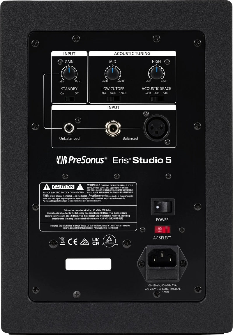 Presonus Eris-Studio5 Active Studio Monitor with EBM 5in