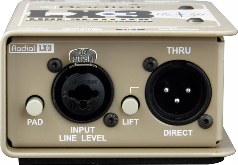 Radial LX3 Passive Line Splitter