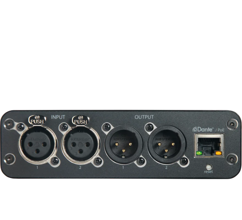 Shure ANI22-BLOCK Audio Network Interface Block 2X I/O Dante