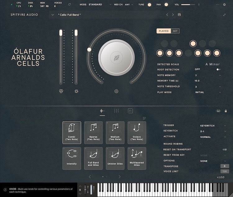 Spitfire Audio îlafur Arnalds Cells