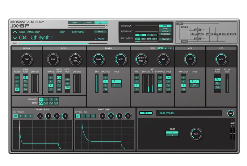 Roland JX-8P Model Expansion