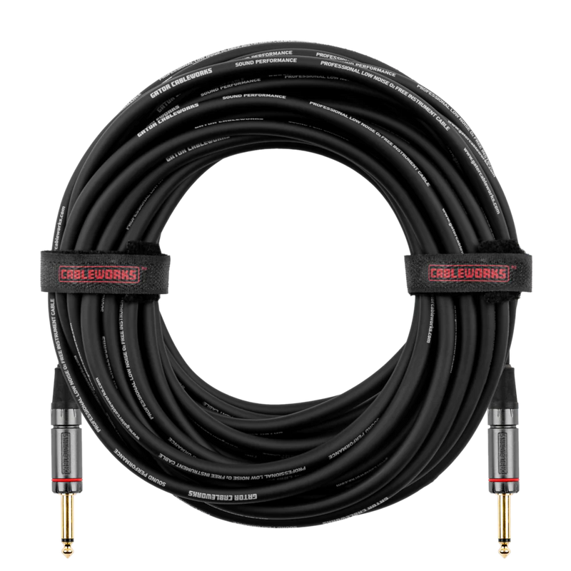 Gator GCWH-INS-30QT Strt To Strt Instrument Cable 30Ft