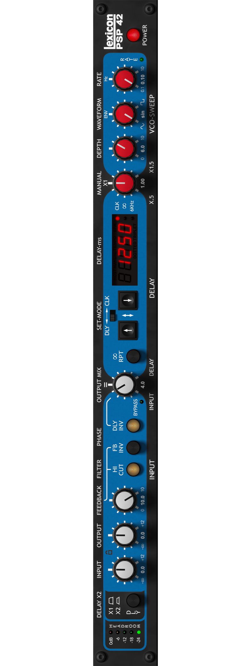 PSP Lexicon PSP42x - Next Generation Lexicon PCM 42 Stereo Delay Emulation