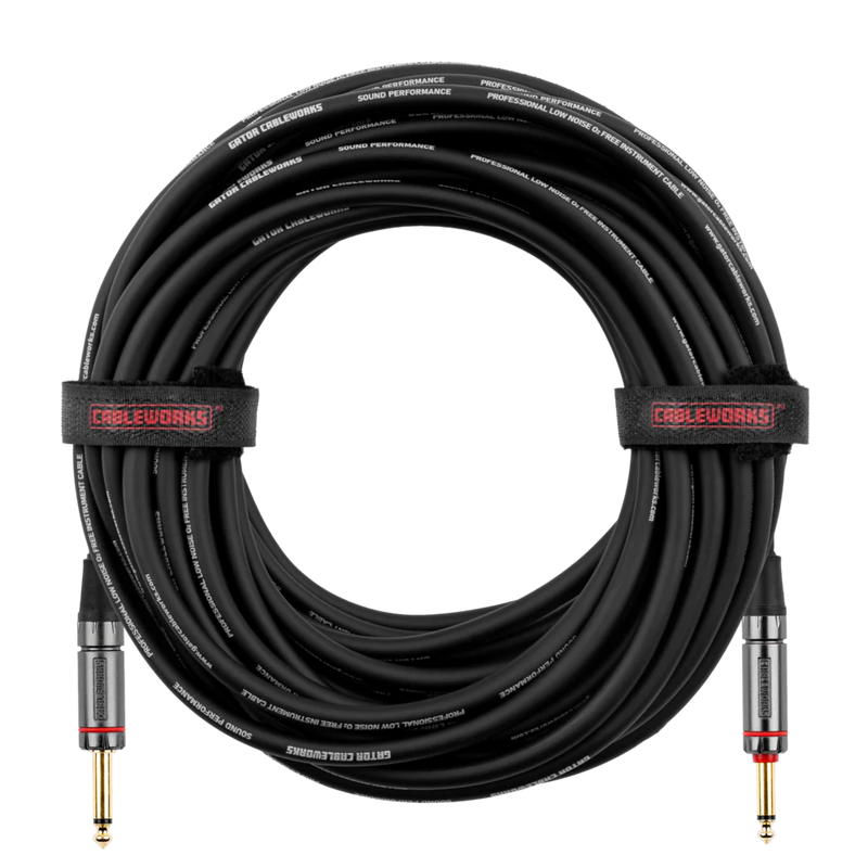 Gator GCWH-INS-10QT Strt To Strt Instrument Cable 10Ft