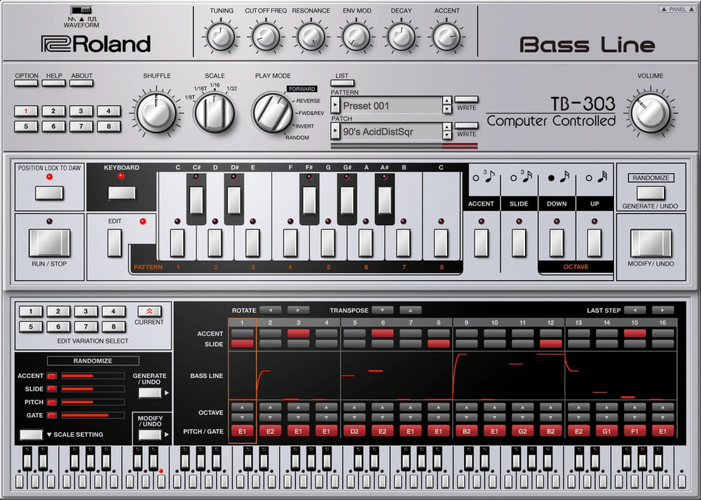 Roland TB-303 Key