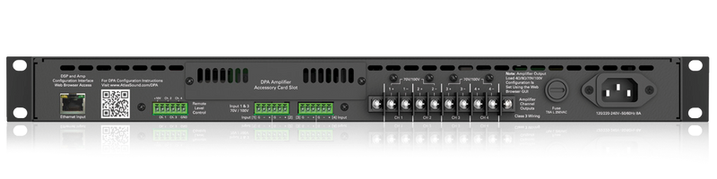 AtlasIED DPA1202 Network 2Channel 1200Watt Power Amplifier
