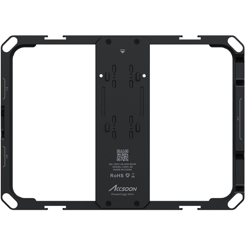 Accsoon PowerCage Mini iPad Mountable Cage Battery Plate