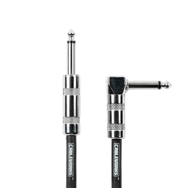 Gator GCWB-INS-10RABG Strt To Ra Inst Cable 10Ft Black/Grey