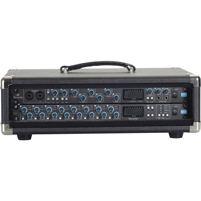 Gator GR-RETRORACK-2BK Vtg Amp Vibe Rack Case 2U Black
