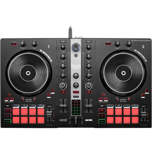 Hercules DJ Essential Kit w/DJControl Inpulse 300 Controller