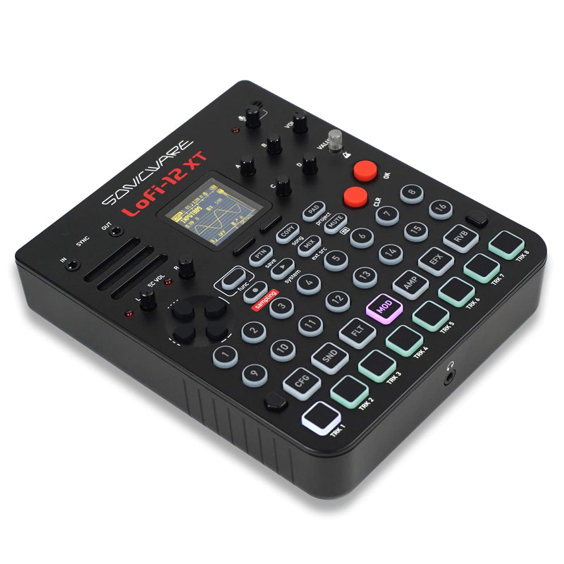 Sonicware Lofi-12 XT Groovebox Sampler Standard Black