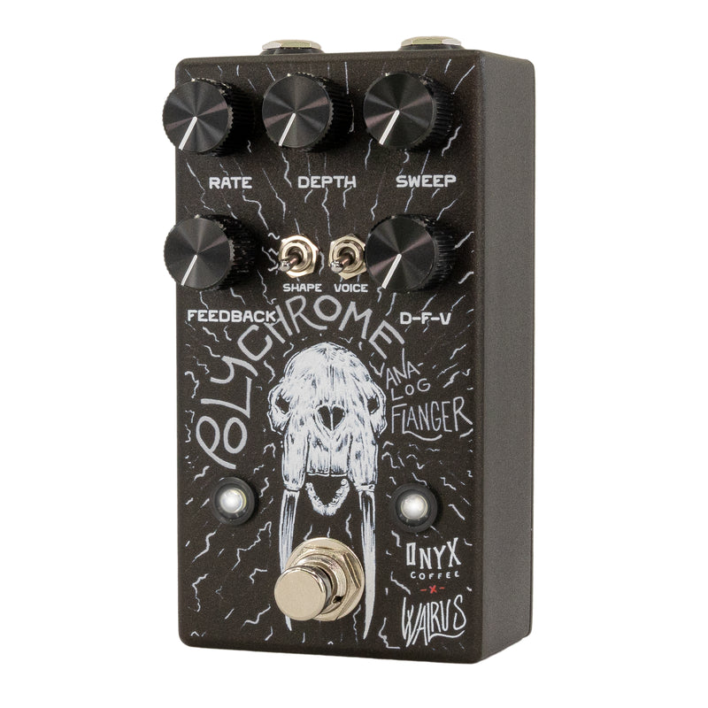 Walrus Audio Polychrome Analog Flanger Onyx Edition