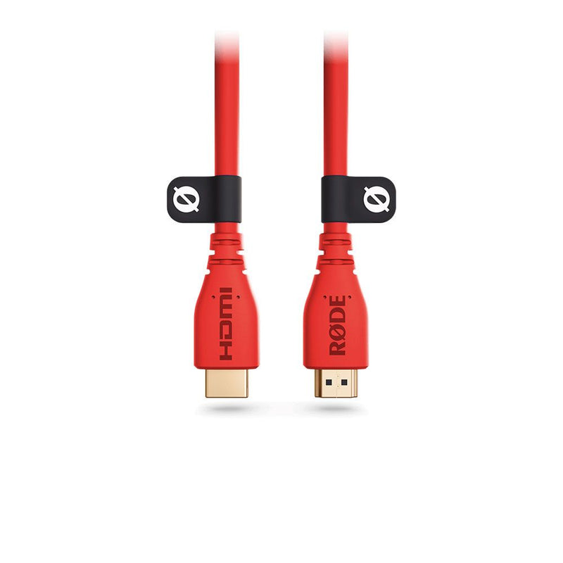 Rode 1.5M - 2.0 HDMI Premium Cable, (dia 6mm) - Red