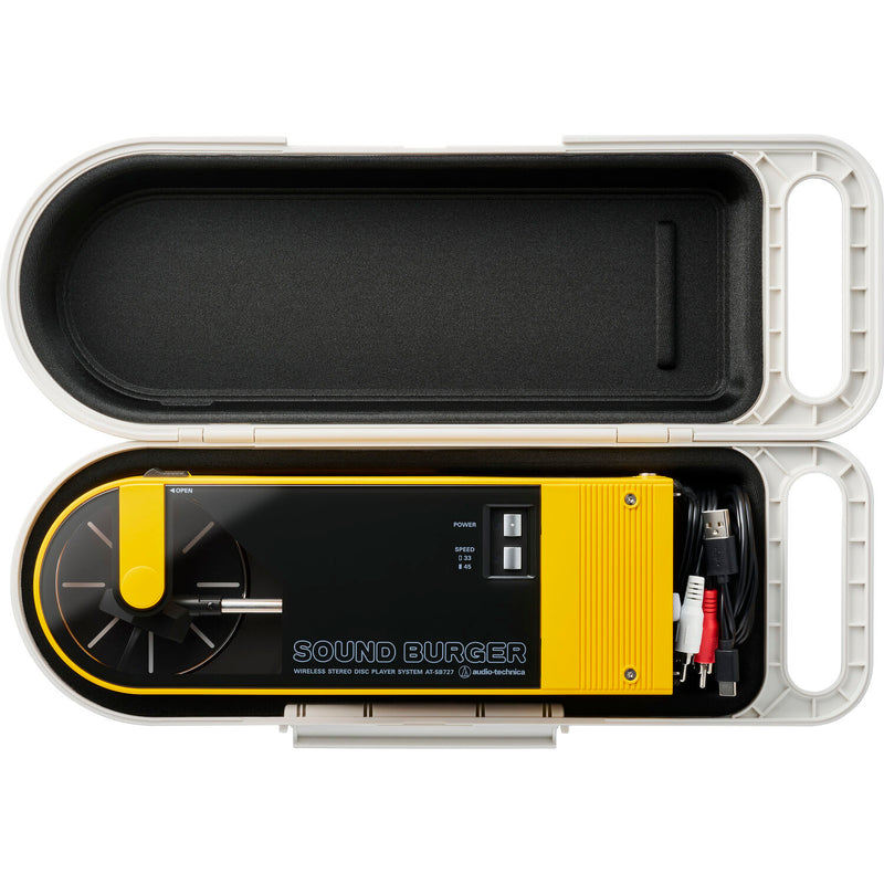 Audio-Technica AT-SBC1WH Sound Burger Storage Case - White