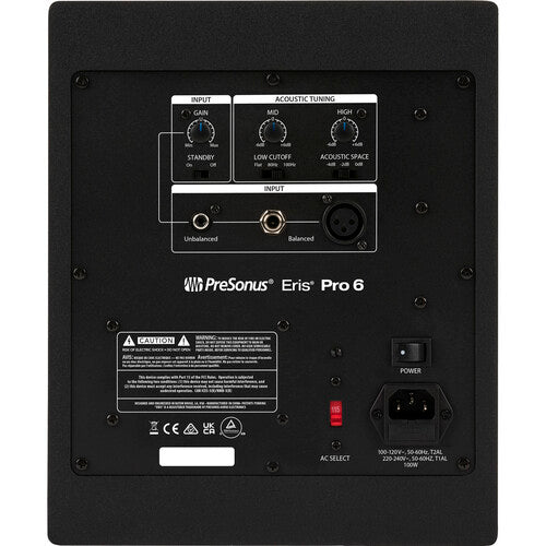 Presonus Eris-Pro6 Powered 6.5" 140W Coaxial Studio Monitor