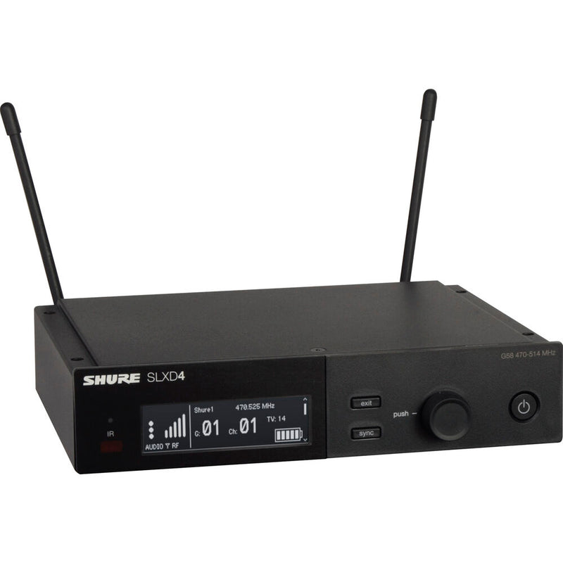 Shure SLXD14/85M-G58 Digital Wireless System WL185m Mic G58