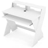 Bureau d'écoute compact Glorious Sound Desk blanc