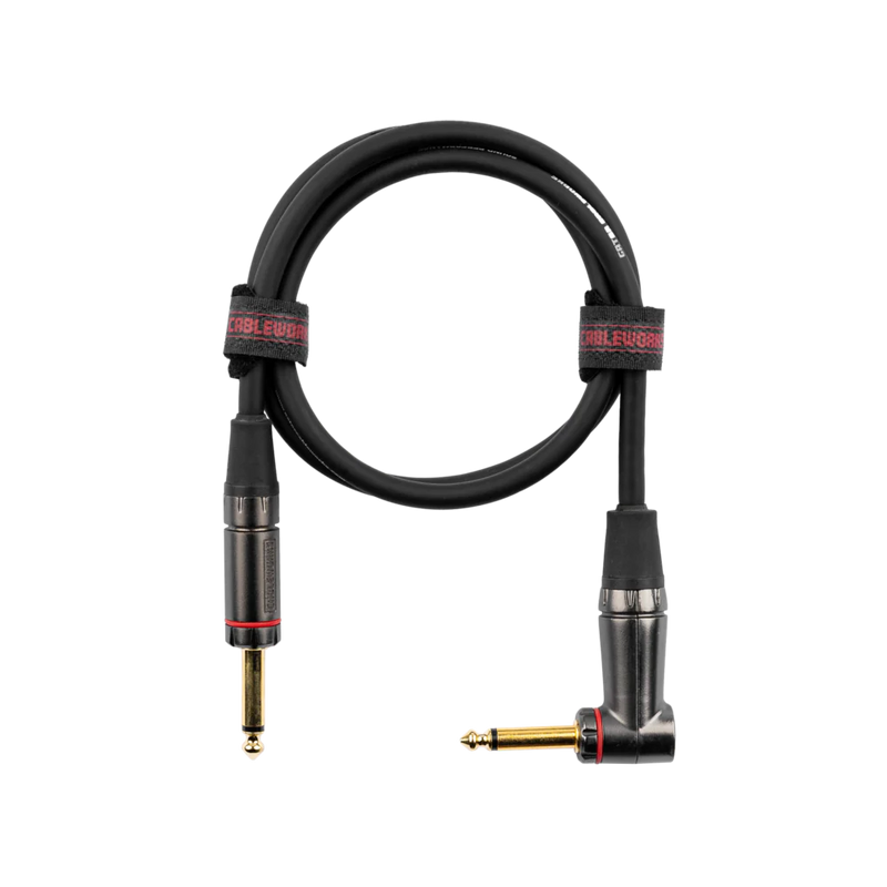 Gator GCWH-INS-03RA Strt To Ra Instrument Cable 3Ft